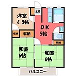 塩谷郡高根沢町大字宝積寺 2階建 築38年のイメージ