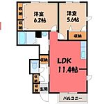 下都賀郡壬生町本丸2丁目 2階建 築18年のイメージ