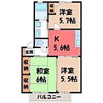 下都賀郡壬生町大字安塚 2階建 築24年のイメージ
