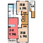 下都賀郡壬生町大字安塚 2階建 築10年のイメージ