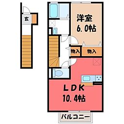 鹿沼駅 6.4万円