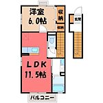 真岡市並木町3丁目 2階建 築17年のイメージ