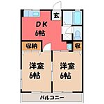 宇都宮市鶴田1丁目 2階建 築27年のイメージ