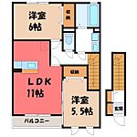 栃木市都賀町合戦場 2階建 築14年のイメージ
