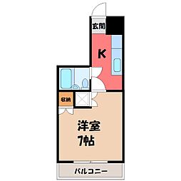 間取図画像 1K