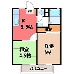 間取図画像 2K