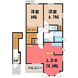 プリムローズ B 2階