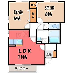 サングリーン D 1階
