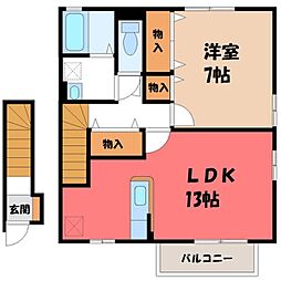 ラルジュメゾン B 2階