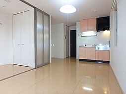 リベルテ C 1階1LDKのリビング/ダイニング