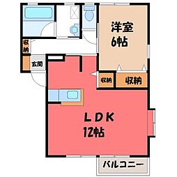 ソレアード・プリームラ B 1階