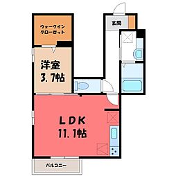 クレシア Ｄ 1階