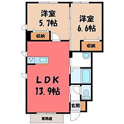 ファルファーラ A 1階