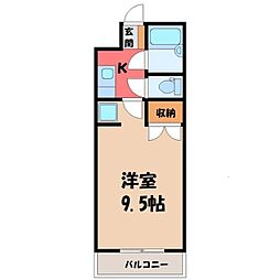 間取図画像 1K