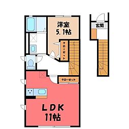 Rio平松 2階/-