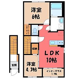 (仮)間々田新築アパート 2階/-