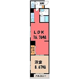 クイーンズリッチ東宿郷 8階