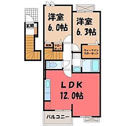 ヴァン ヴェール II 2階/-