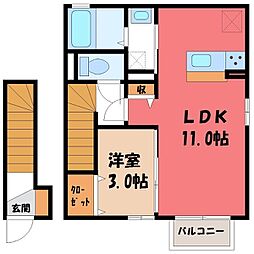 サウザンドサニー B 2階