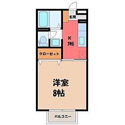 シティーヒル医大前 1階/-
