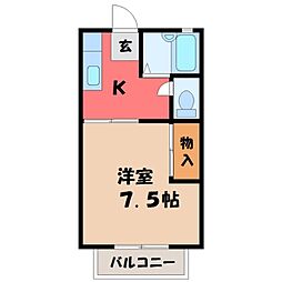 フラッツM 2階