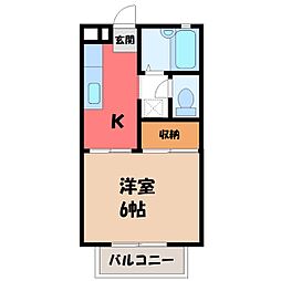 白石コーポ 1階