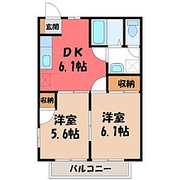エムエムハイツ B 2階