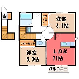 プレシュ アモール A 2階