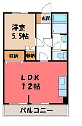 コーポ青柳 2階/-