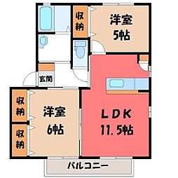 ブリリアントハウス A 2階