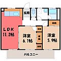 ツルオカハイツ4階5.8万円