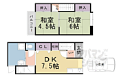 京都市山科区西野左義長町 2階建 築52年のイメージ