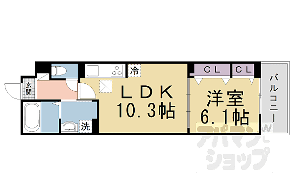 同じ建物の物件間取り写真 - ID:226061910644