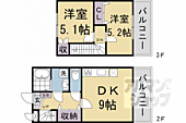 京都市山科区安朱馬場ノ西町 3階建 築1年未満のイメージ