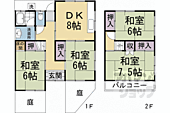 京都市山科区西野楳本町 2階建 築44年のイメージ