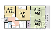 京都市山科区小野西浦 6階建 築44年のイメージ