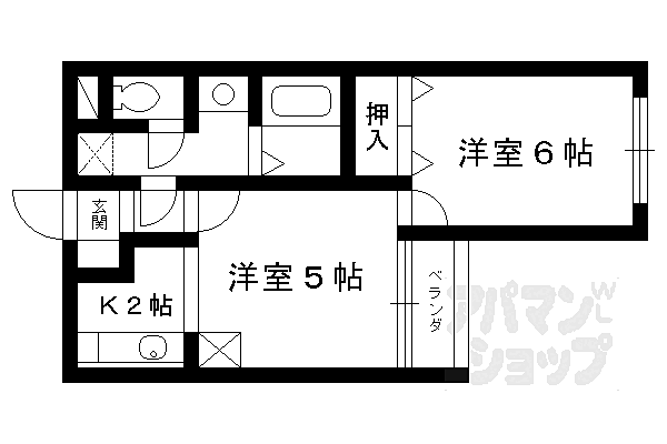 同じ建物の物件間取り写真 - ID:226064195085