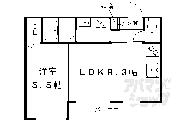 同じ建物の物件間取り写真 - ID:226064241751