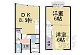 京都市山科区椥辻番所ケ口町 2階建 築51年のイメージ