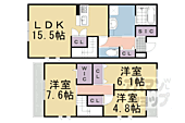 長岡京市神足屋敷 2階建 築5年のイメージ
