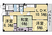 長岡京市馬場一丁目 4階建 築25年のイメージ