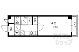 ＦＬＡＴ’Ｓ　Ａ・Ｉ 3階1Kの間取り