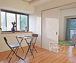 アーバンハイツ伊賀 401 4階2DKのリビング/ダイニング