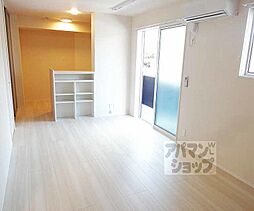 京都地下鉄東西線 御陵駅 徒歩18分の賃貸アパート 2階1LDKのリビング/ダイニング