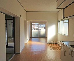 京都地下鉄東西線 椥辻駅 徒歩20分の賃貸マンション 2階3DKのリビング/ダイニング