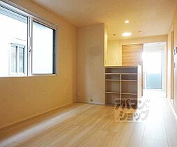 京都地下鉄東西線 東野駅 徒歩17分の賃貸アパート 3階1LDKのリビング/ダイニング