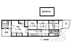 京町5丁目貸家 4Kの間取り