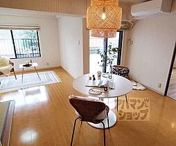 京都地下鉄東西線 椥辻駅 徒歩9分の賃貸マンション 3階3LDKのリビング/ダイニング