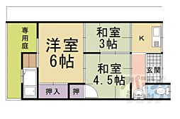 阪急京都本線 東向日駅 徒歩13分の賃貸テラスハウス
