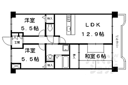 間取図画像 3LDK